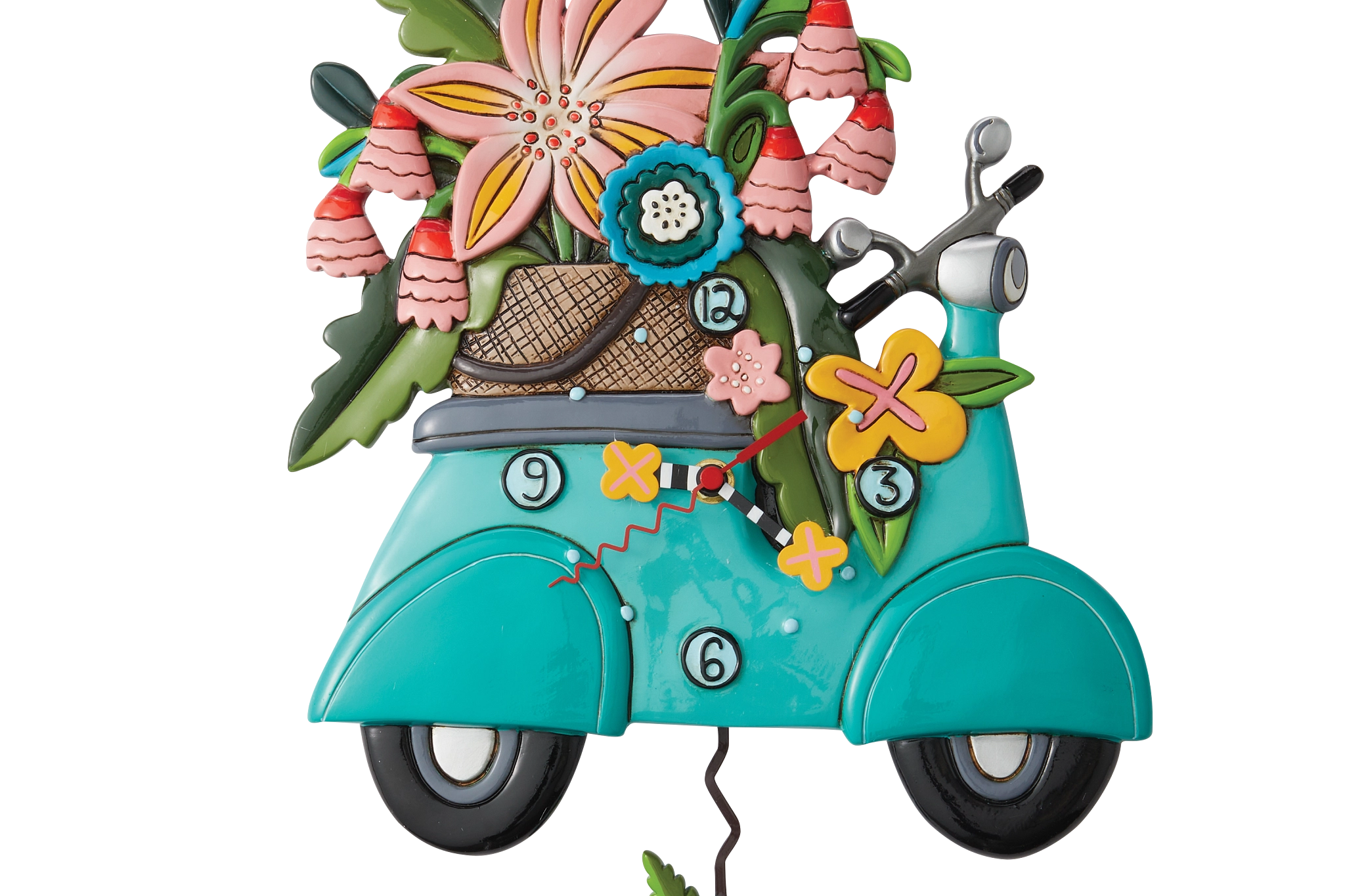 Scoot in Through Life Clock - Artsy Abode