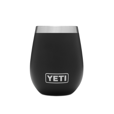 Yeti 10 Oz Wine Tumbler Black - Artsy Abode