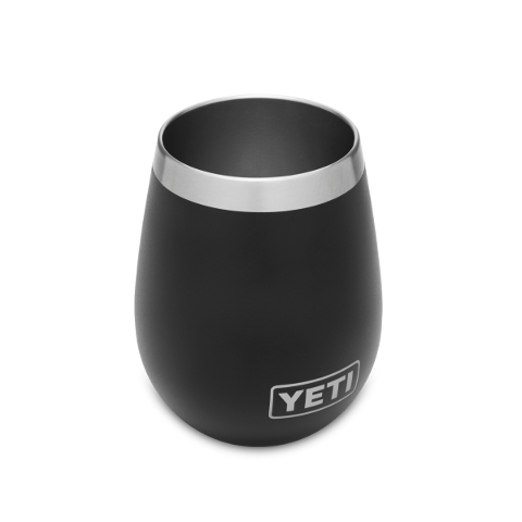 Yeti 10 Oz Wine Tumbler Black - Artsy Abode