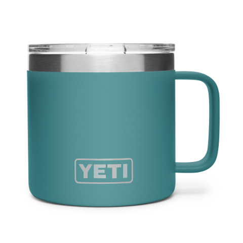 Yeti Rambler 14 Oz Mug River Green - Artsy Abode