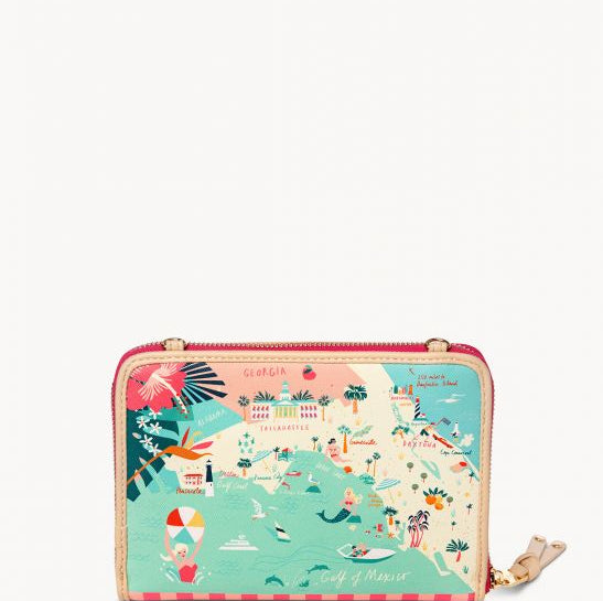 Spartina 449 Florida All-In-One Phone Crossbody - Artsy Abode