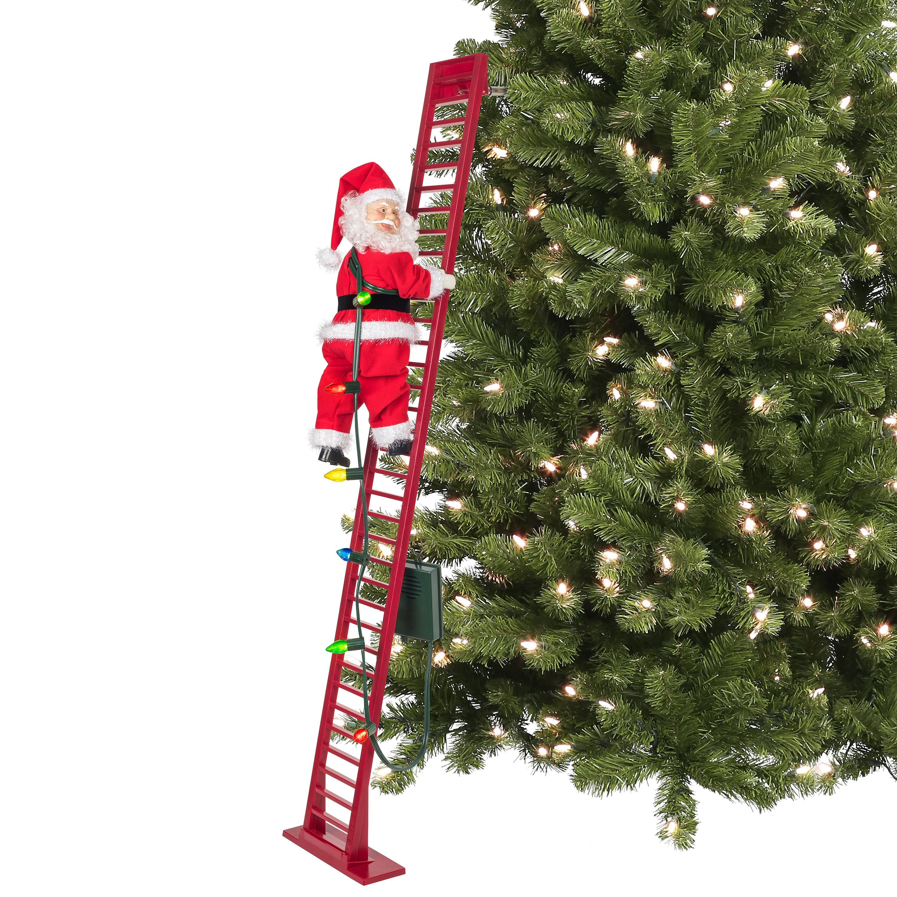 Mr Christmas Indoor/Outdoor Deluxe Super Climbing Santa - Artsy Abode
