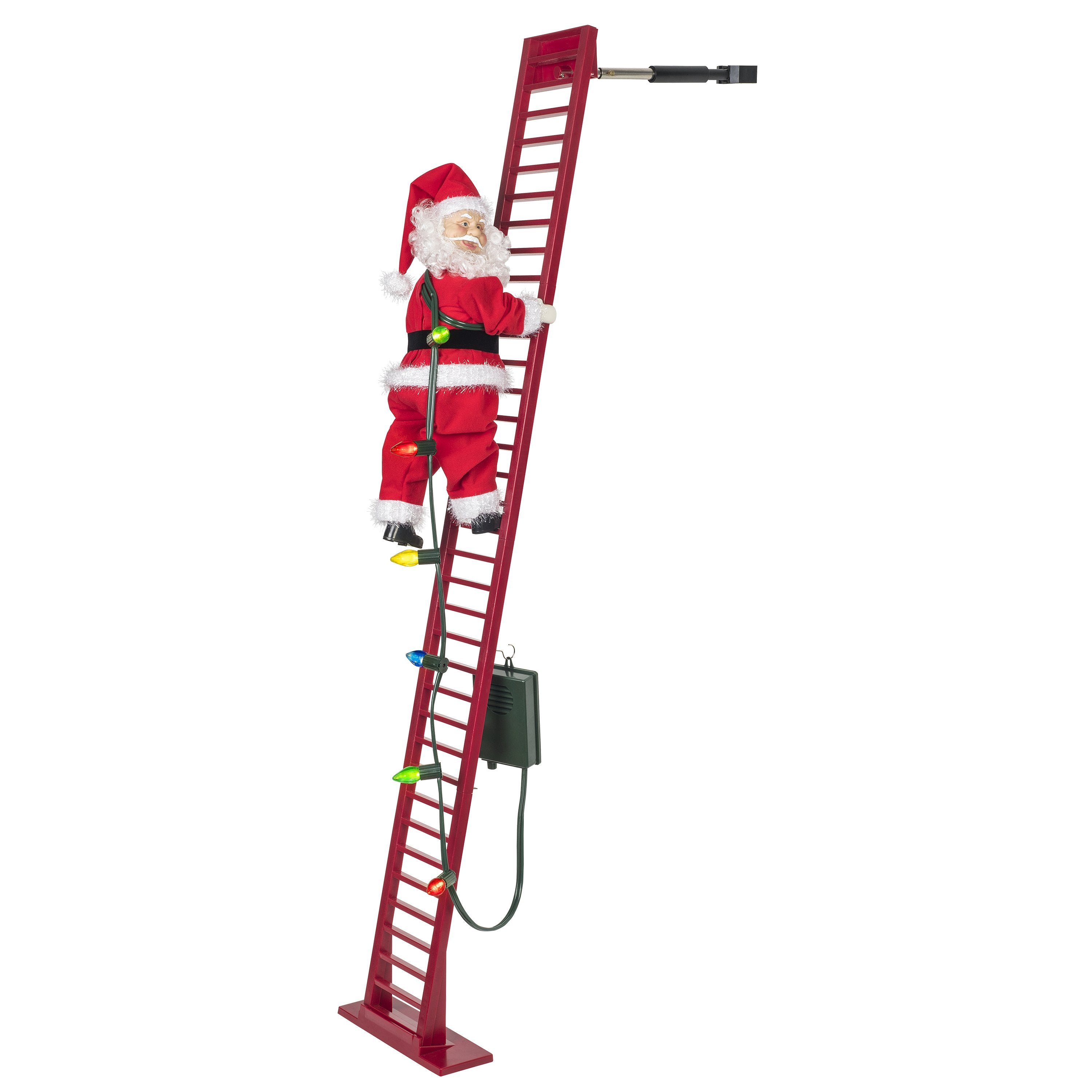 Mr Christmas Indoor/Outdoor Deluxe Super Climbing Santa - Artsy Abode