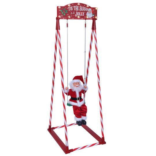 Mr Christmas Swinging Santa - Artsy Abode