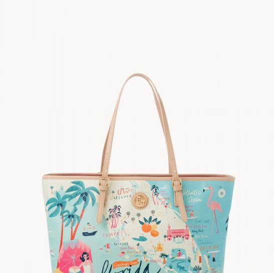 Spartina 449 Florida Map Tote - Artsy Abode