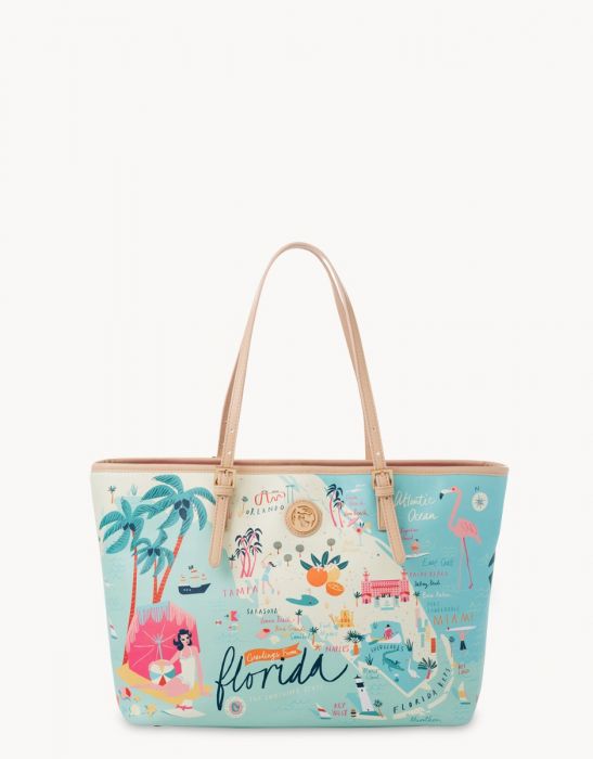 Spartina 449 Florida Map Tote - Artsy Abode