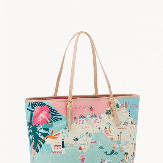 Spartina 449 Florida Map Tote - Artsy Abode