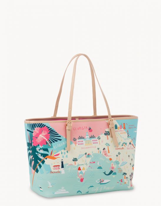 Spartina 449 Florida Map Tote - Artsy Abode
