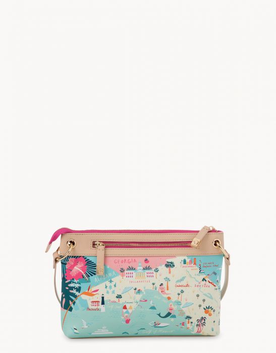Spartina 449 Florida Map Crossbody - Artsy Abode