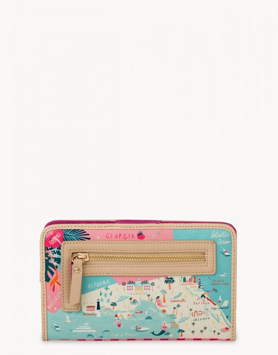 Spartina 449 Spartina 449 Florida Map Snap Wallet - Artsy Abode