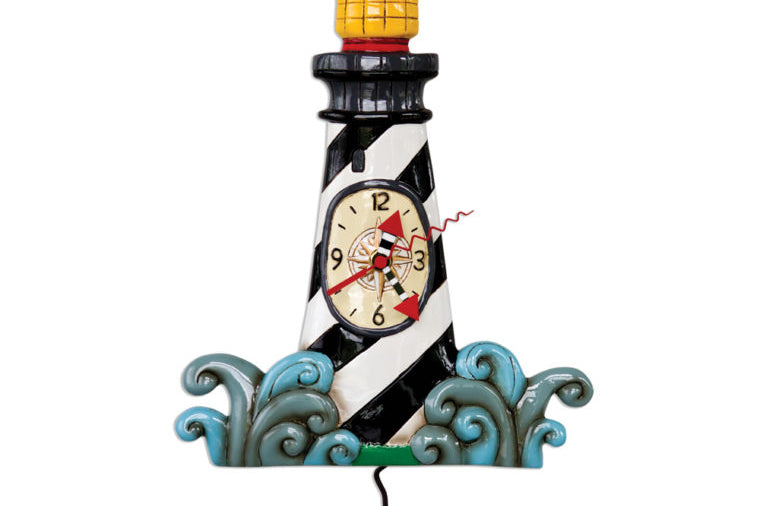 Allen Designs - Augie's Lighthouse Clock - Artsy Abode