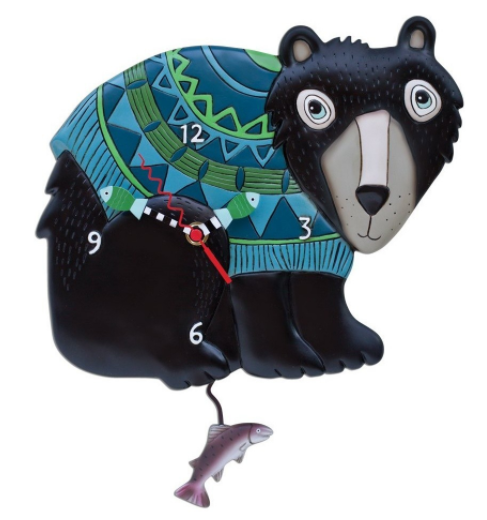 Allen Designs - Bear Hug Clock - Artsy Abode