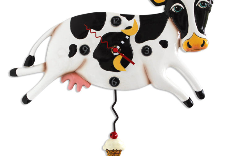 Allen Designs - Bessy The Cow Clock - Artsy Abode