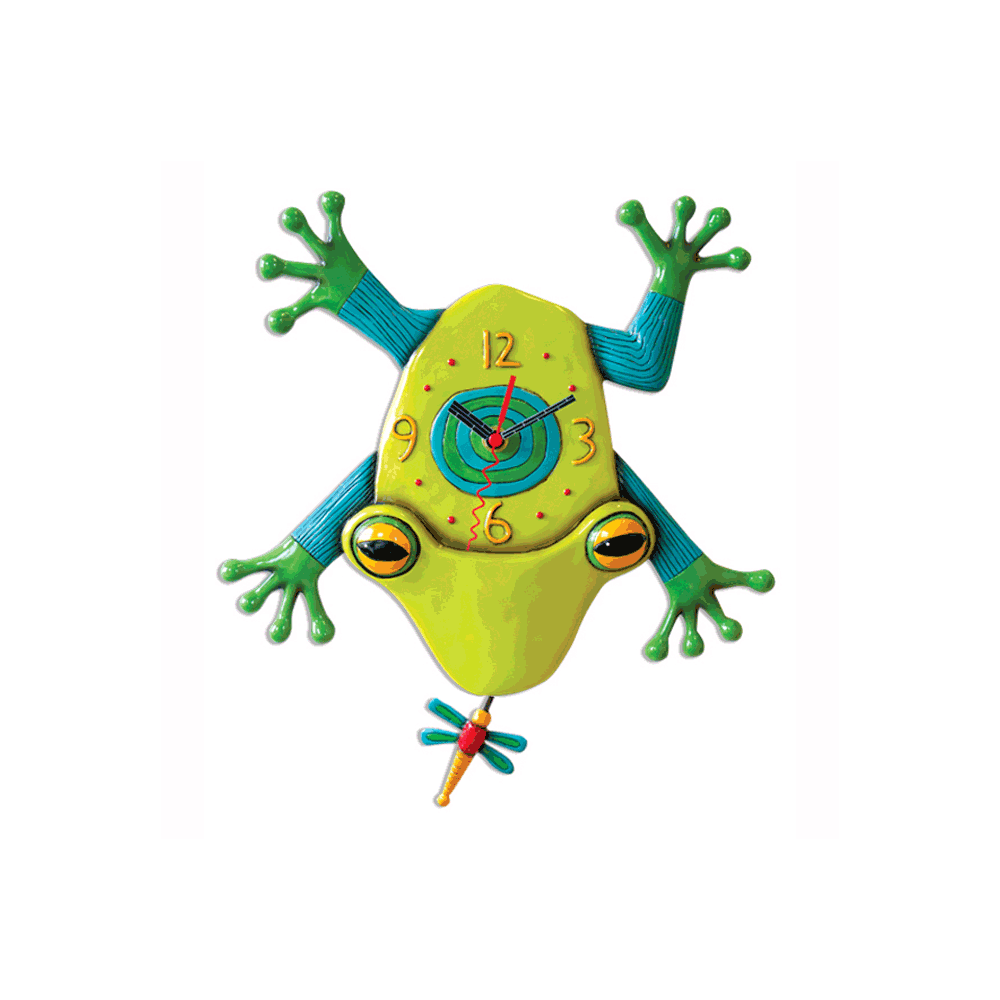 Allen Designs - Big Croak Clock - Artsy Abode