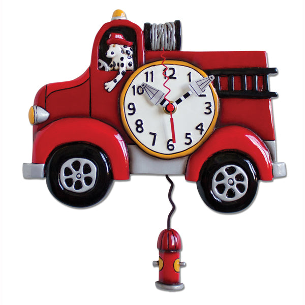 Allen Designs - Big Red Clock - Artsy Abode