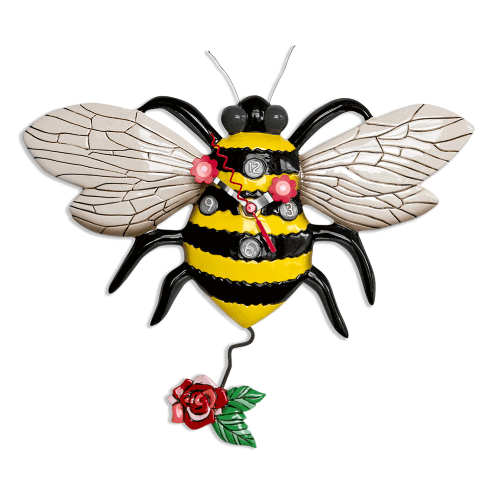 Allen Designs - Buzz Bee Clock - Artsy Abode