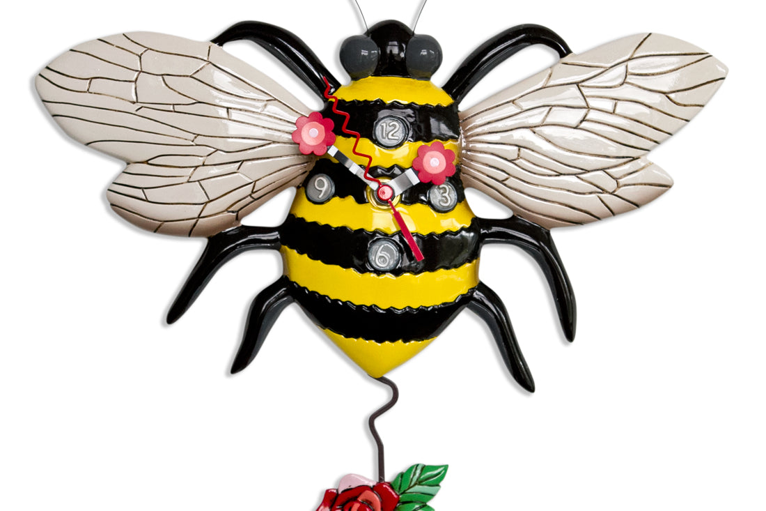 Allen Designs - Buzz Bee Clock - Artsy Abode