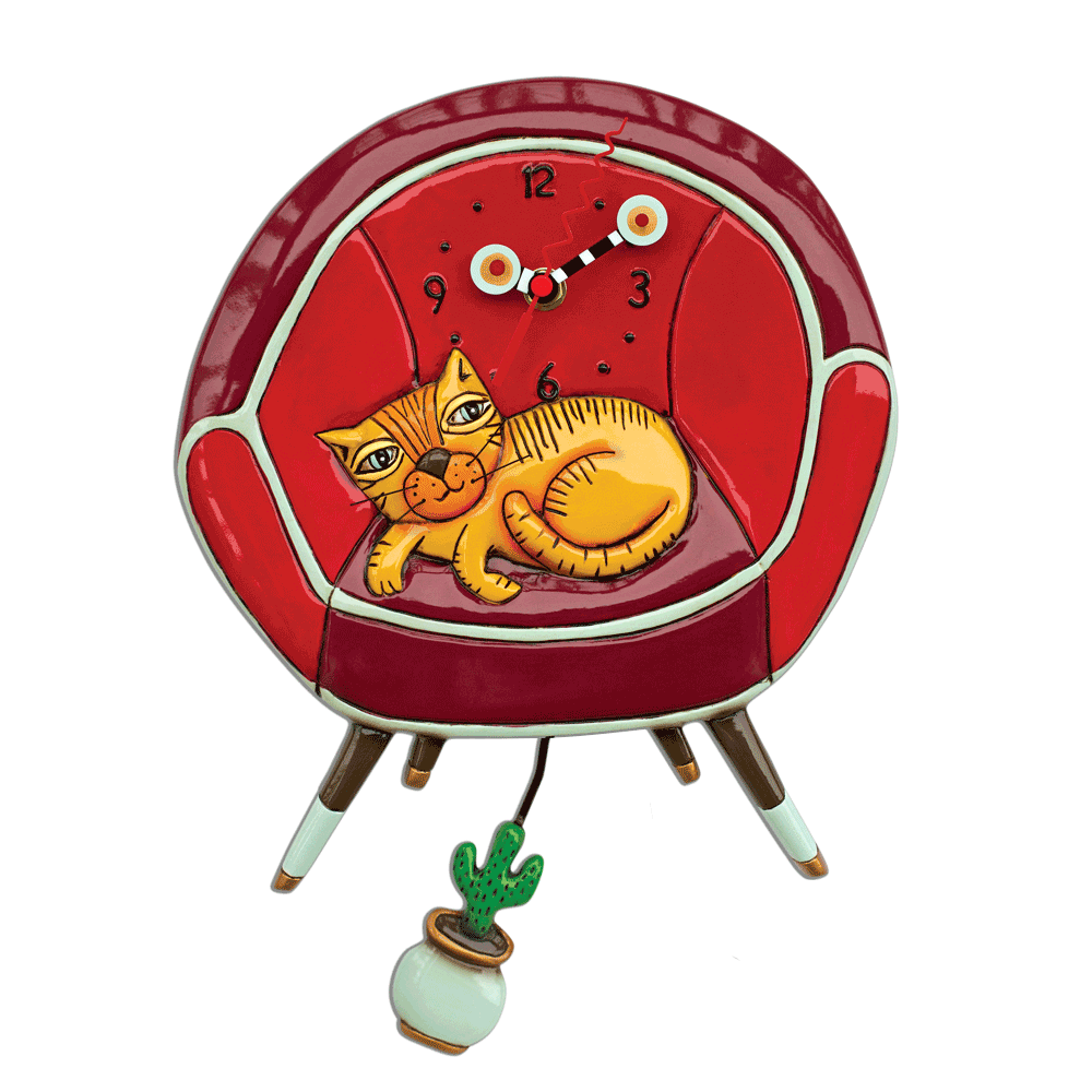 Allen Designs - Cat In Chair - Artsy Abode