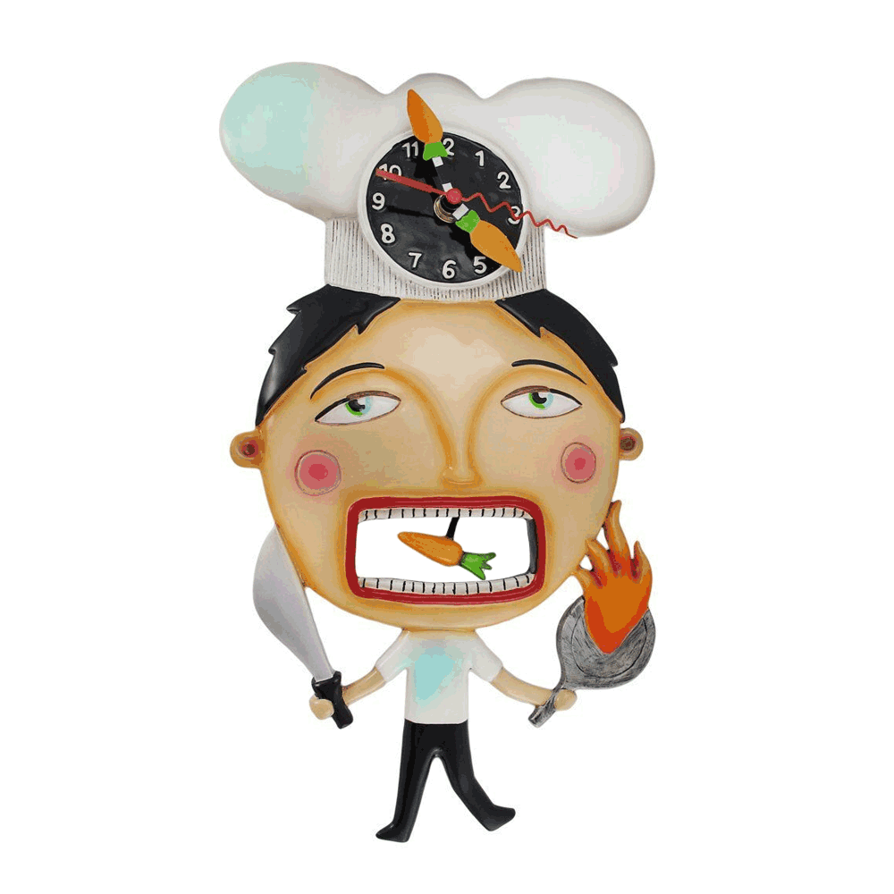 Allen Designs - Chef Suey Clock - Artsy Abode