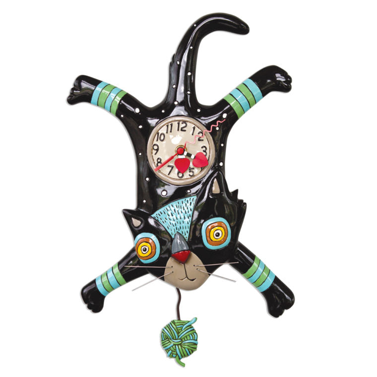 Allen Designs - Craft Attack (Cat) Clock - Artsy Abode