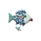 Allen Designs - Fishy Lips Clock - Artsy Abode