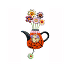 Allen Designs - Flower-Tea-Ful Clock - Artsy Abode