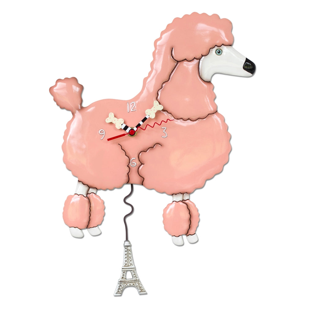 Allen Designs - Frenchie (Poodle) Clock - Artsy Abode