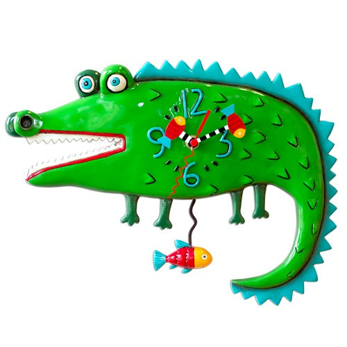 Allen Designs - Gator Bait Clock - Artsy Abode