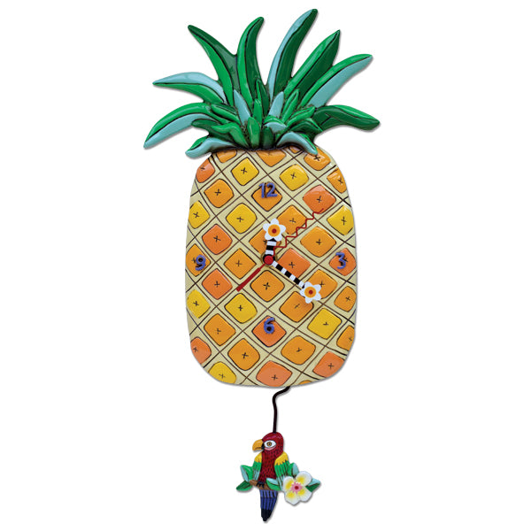 Allen Designs - Island Time (Pineapple) Clock - Artsy Abode