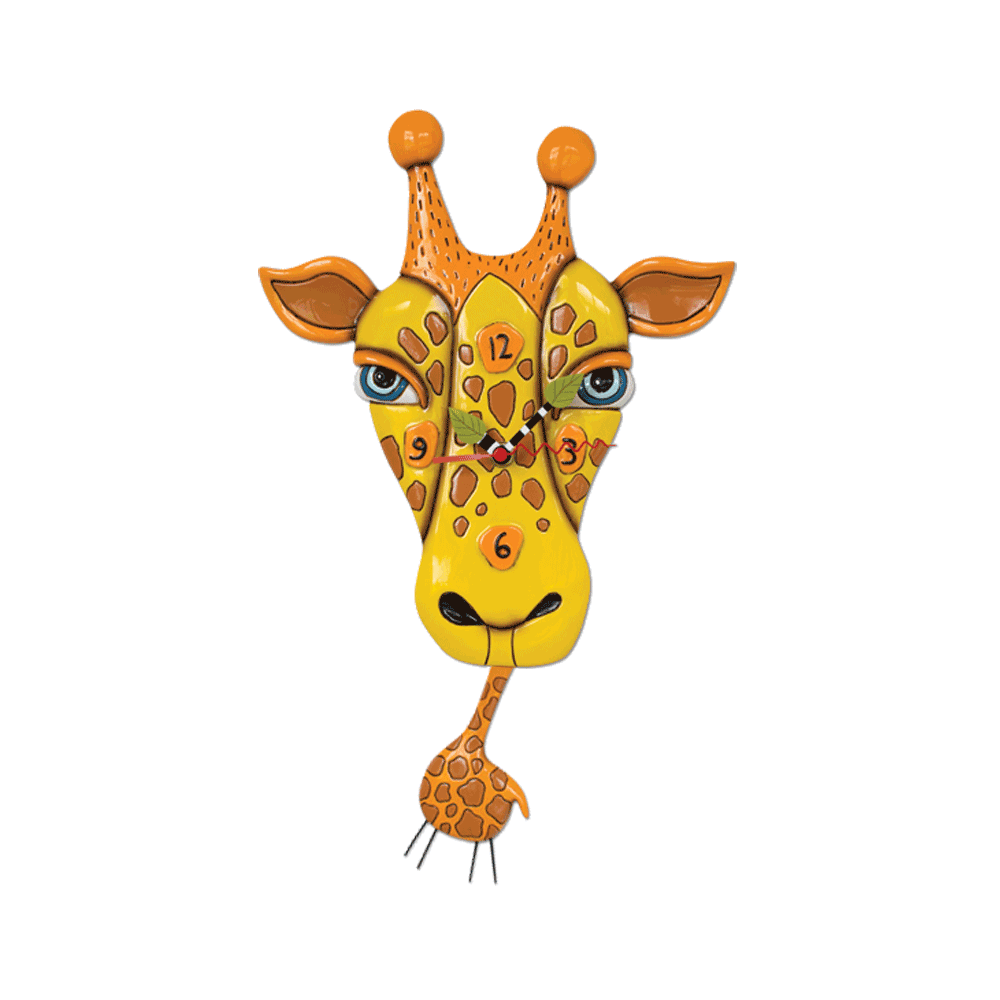 Allen Designs - Jaffy Giraffe Clock - Artsy Abode