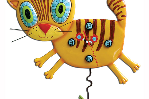 Allen Designs - Kimi Kitty Clock - Artsy Abode
