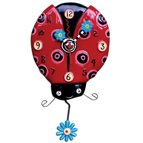 Allen Designs - Ladybug Clock - Artsy Abode