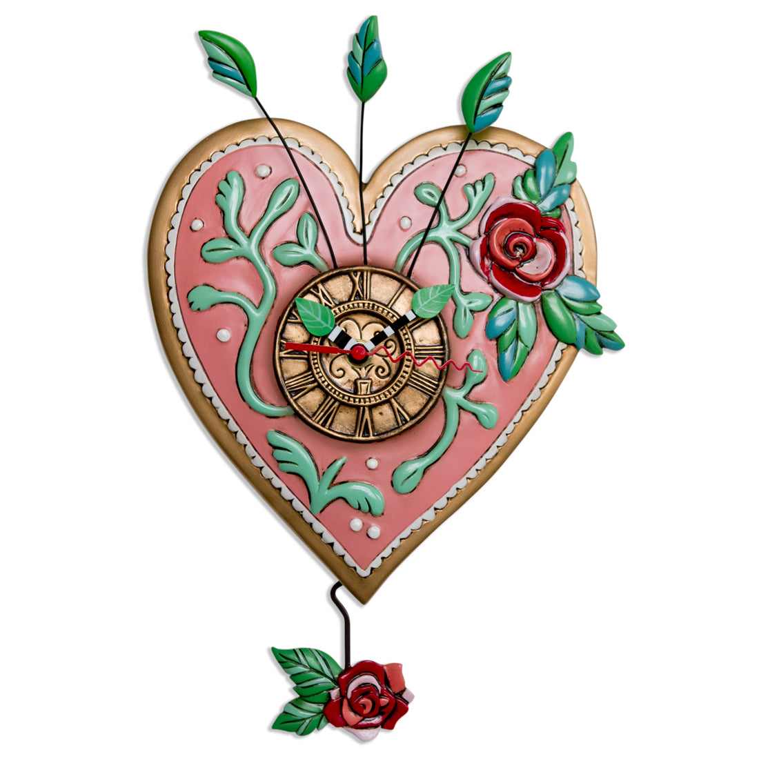 Allen Designs - Love Blooms Clock - Artsy Abode