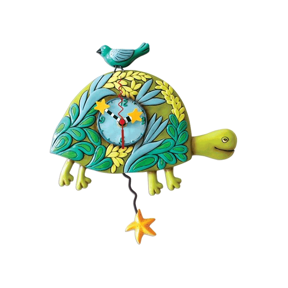 Allen Designs - Marshell Turtle Clock - Artsy Abode