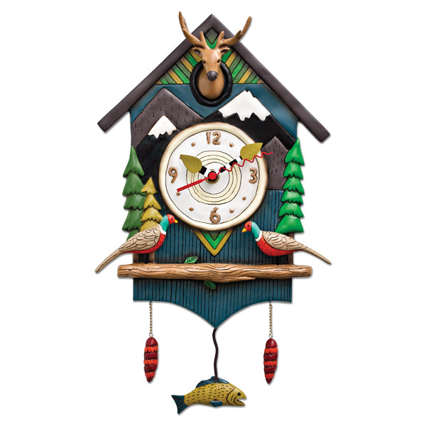 Allen Designs - Mountain Time Clock - Artsy Abode