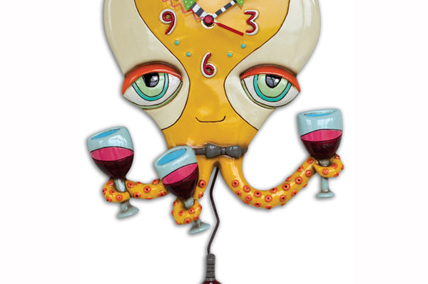 Allen Designs - Octopus Happyhour Clock - Artsy Abode