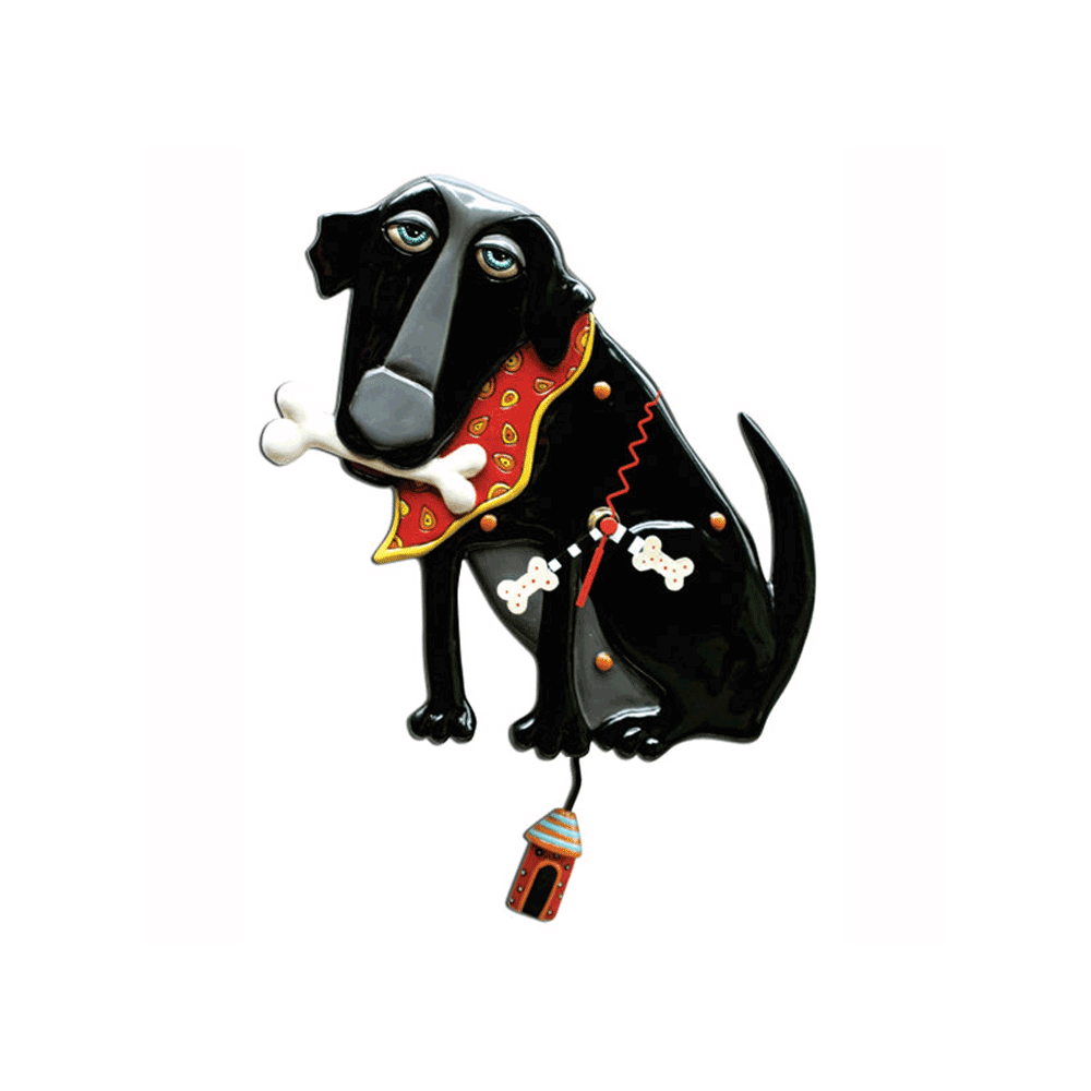 Allen Designs - Parker Dog Clock - Artsy Abode