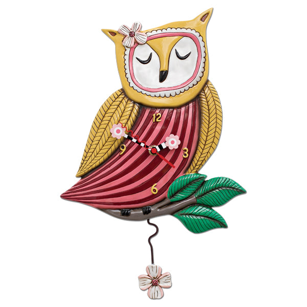 Allen Designs - Pretty Wise (Owl) Clock - Artsy Abode