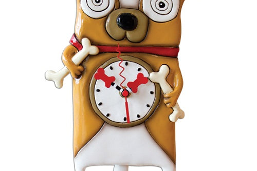 Allen Designs - Roofus Dog Clock - Artsy Abode