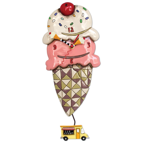 Allen Designs - Scoops (Icecream) Clock - Artsy Abode