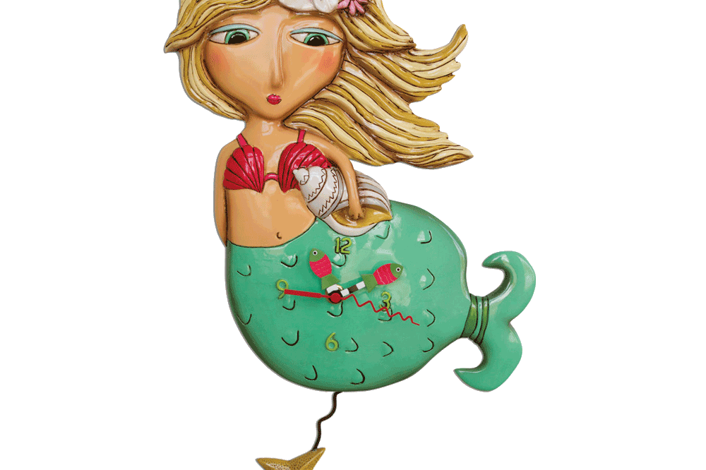 Allen Designs - Shelley Mermaid Clock - Artsy Abode