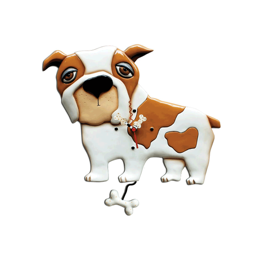 Allen Designs - Spike Dog Clock - Artsy Abode