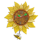 Allen Designs - Sunflower Clock - Artsy Abode