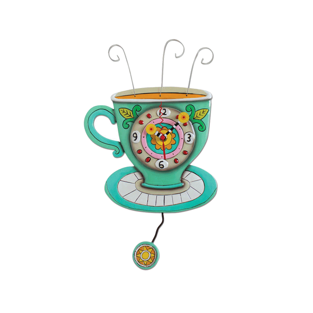 Allen Designs - Sunny Cup Clock - Artsy Abode