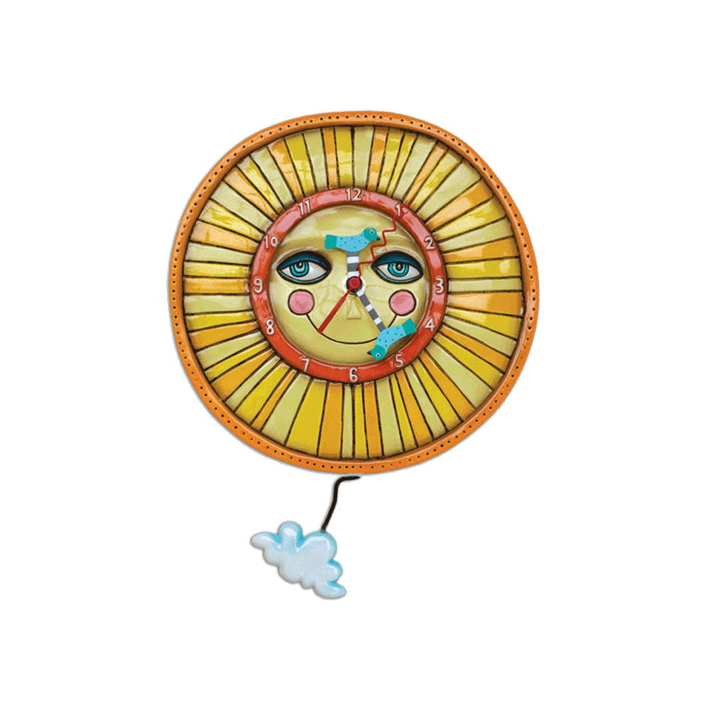 Allen Designs - Sunny Skies Clock - Artsy Abode