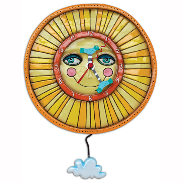 Allen Designs - Sunny Skies Clock - Artsy Abode