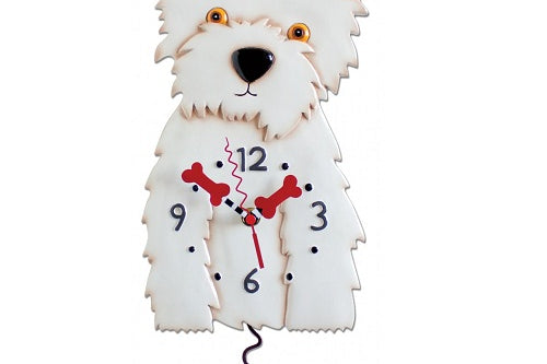 Allen Designs - Westin Dog Clock - Artsy Abode