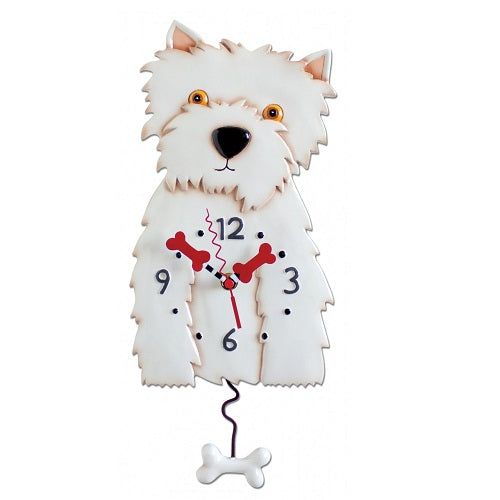 Allen Designs - Westin Dog Clock - Artsy Abode