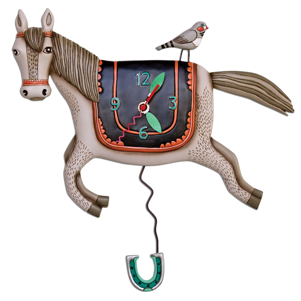 Allen Designs - Woah Horsey Clock - Artsy Abode