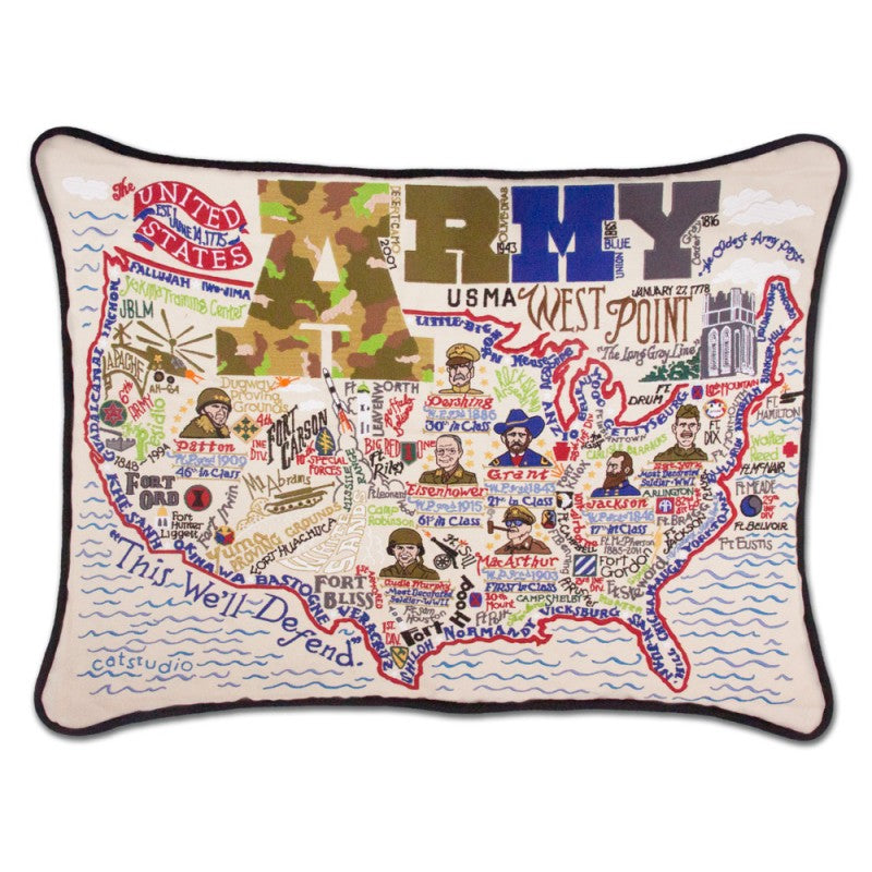 Catstudio - Army Pillow - Artsy Abode